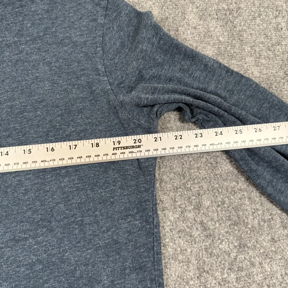 Polo Ralph Lauren Shirt Large‎ Blue Heather Long Sleeve Custom Slim Fit Men's